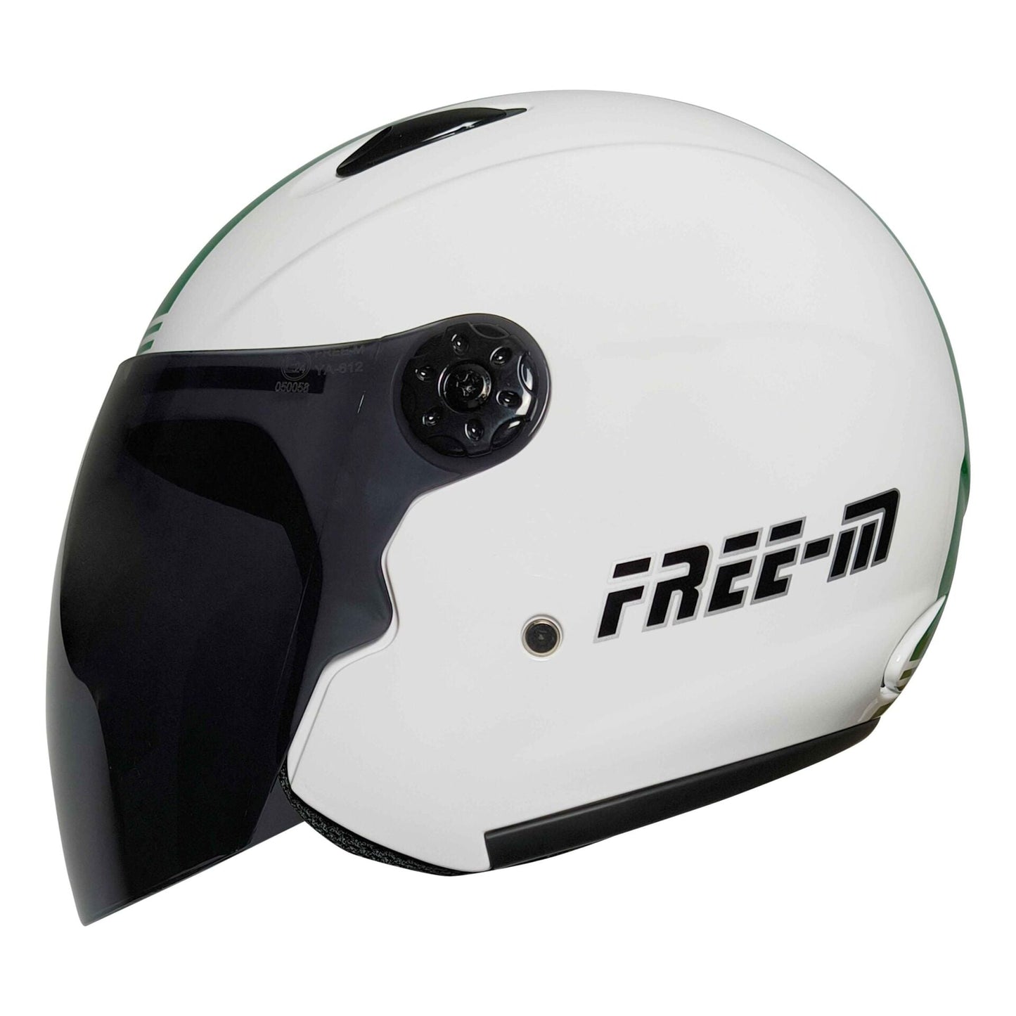 FREEM FR-601 YARIM KASK SİYAH CAMLI İTALYAN