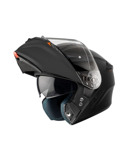 AXXIS Storm SV Solid A1 Mat Siyah Çene Açılır Motosiklet Kaskı