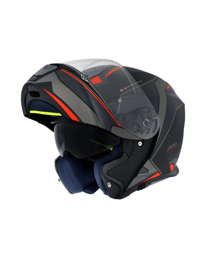 AXXIS Gecko SV Capital B1 Mat Siyah Çene Açılır Motosiklet Kaskı