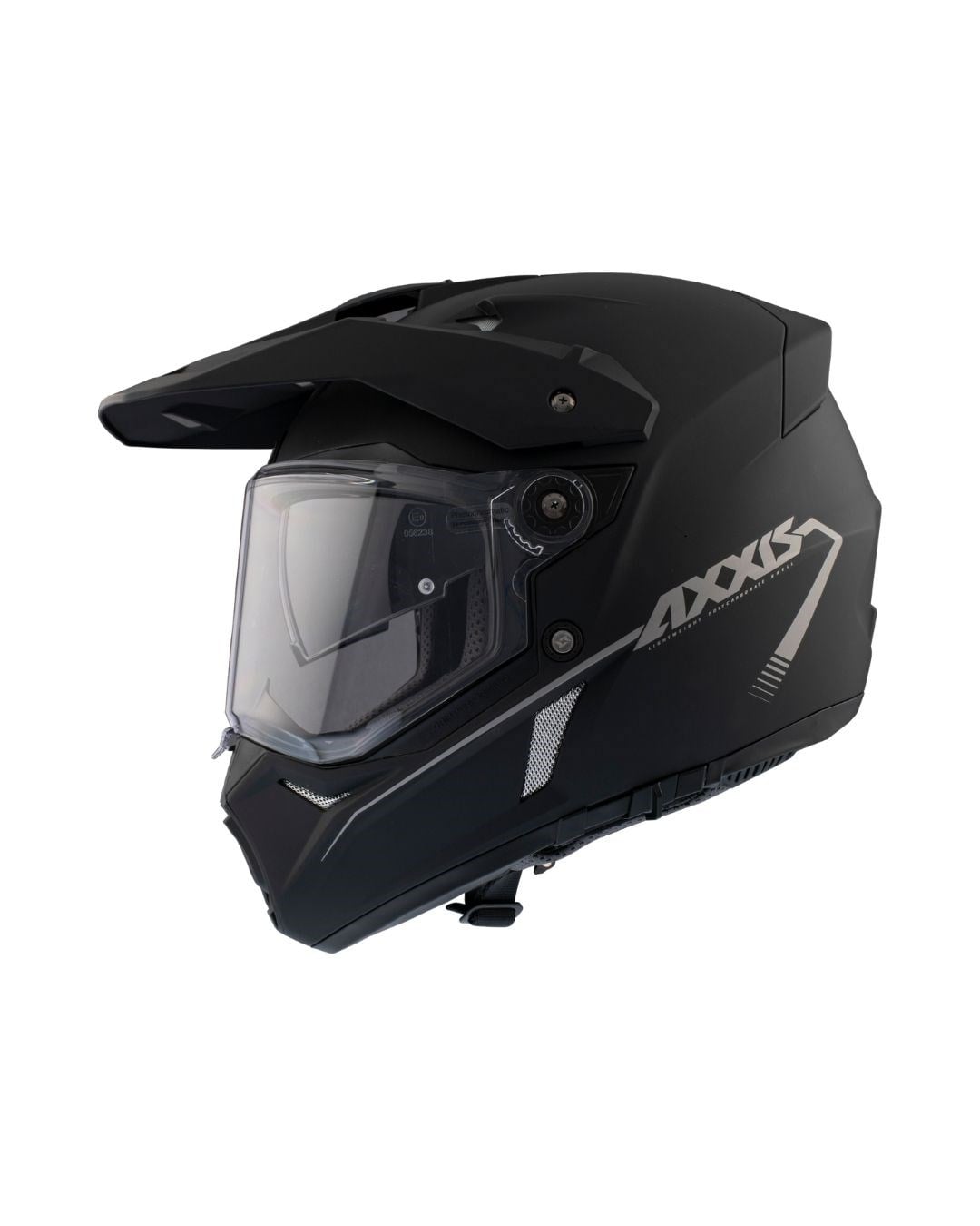 AxxisAXXIS Wolf DS Solid A1 Mat Siyah Adventure Motosiklet Kaskı