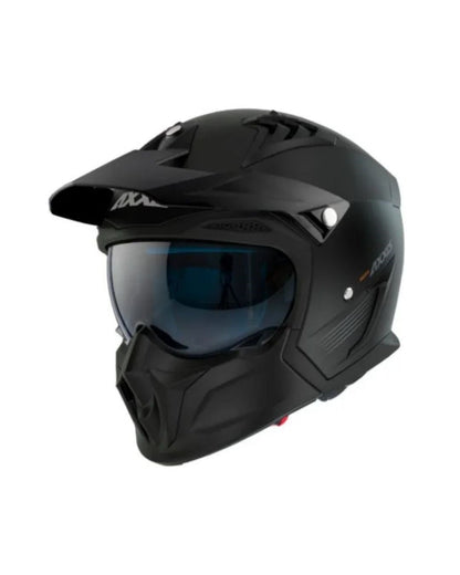 AxxisAXXIS Hunter SV Solid A1 Mat Siyah Açık Motosiklet Kaskı