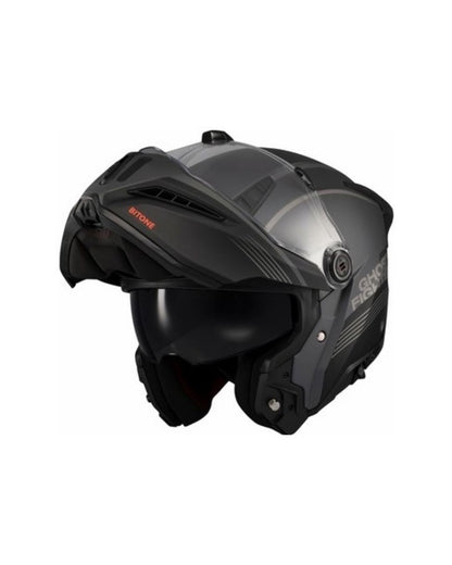 AXXIS Ghostfighter Bitone C12 Mat Koyu Gri Motosiklet Kaskı