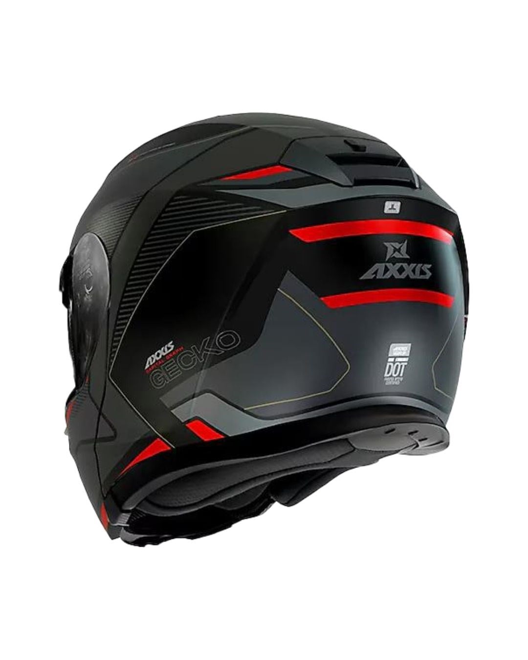AXXIS Gecko SV Capital B1 Mat Siyah Çene Açılır Motosiklet Kaskı