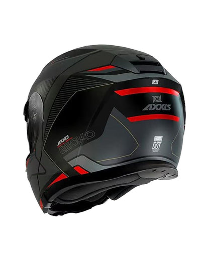 AXXIS Gecko SV Capital B1 Mat Siyah Çene Açılır Motosiklet Kaskı