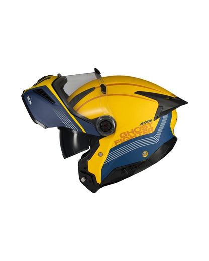 Axxis Ghostfighter Bitone C13 Yellow Matt Kask