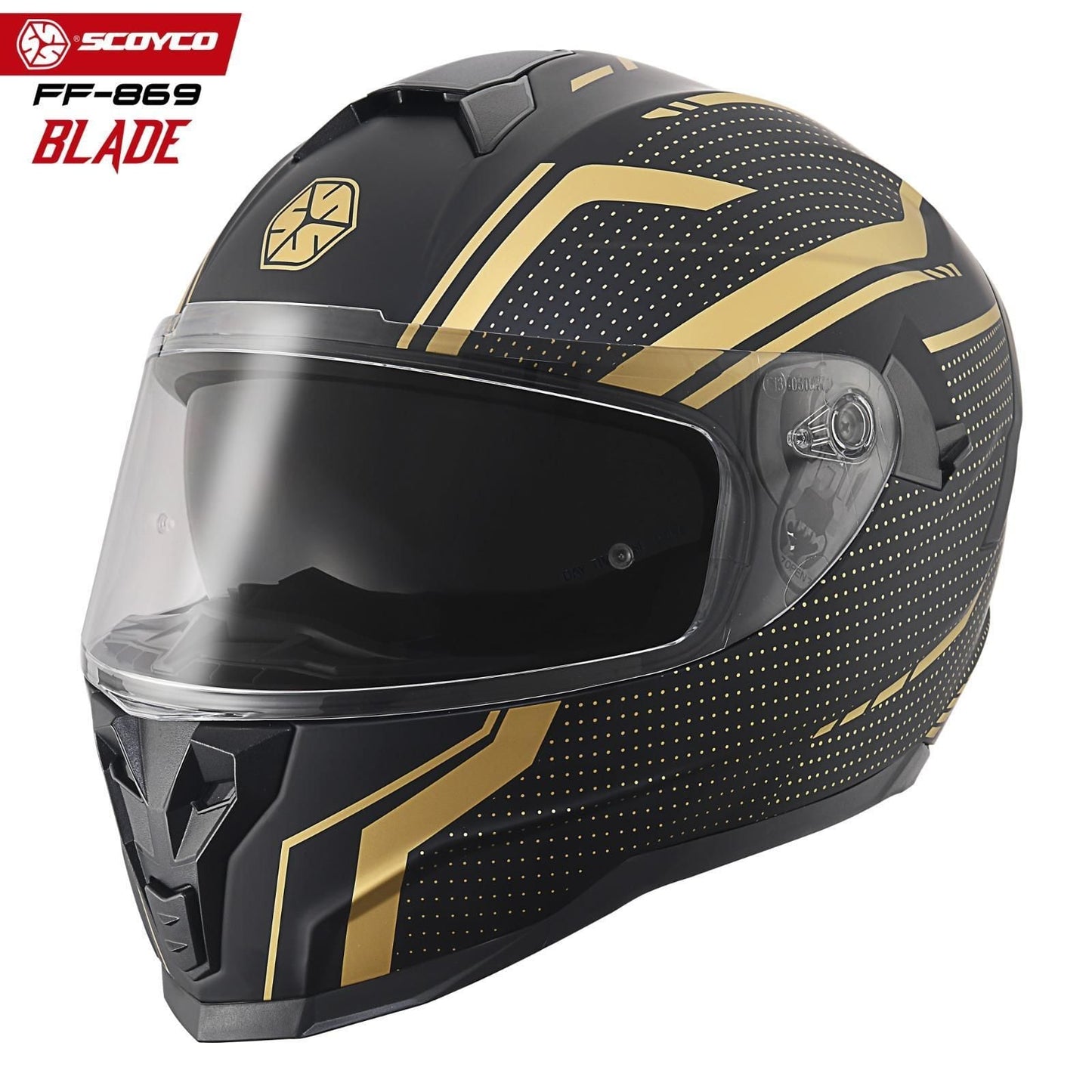 Scoyco Motosiklet Kaskı 869 Blade Tam Kapalı