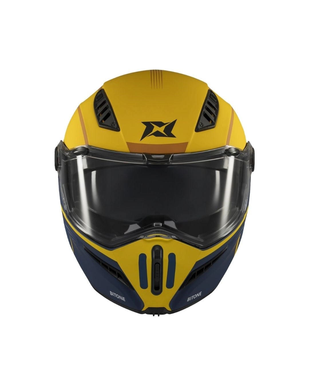 Axxis Ghostfighter Bitone C13 Yellow Matt Kask