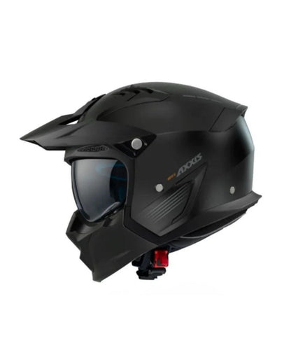 AxxisAXXIS Hunter SV Solid A1 Mat Siyah Açık Motosiklet Kaskı