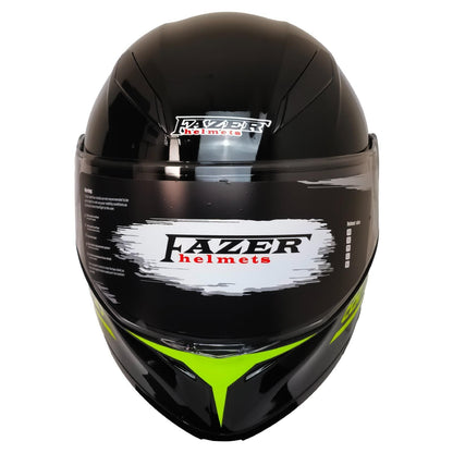FAZER 965 ÇENE AÇILIR KASK GÜNEŞ VİZÖRLÜ EGO YELLOW