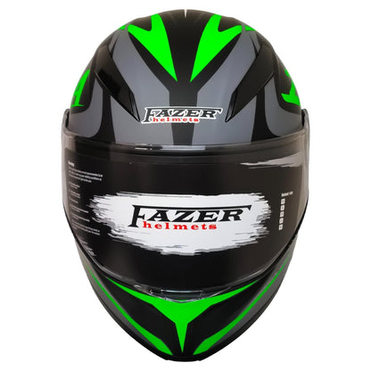 FAZER 965 ÇENE AÇILIR KASK GÜNEŞ VİZÖRLÜ ZEBRA