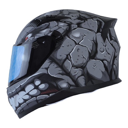 FAZER FX-211 FULL FACE KASK GÜNEŞ VİZÖRLÜ FANTASTİC GREY