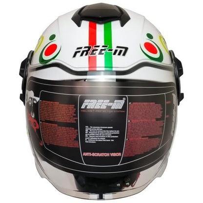 FREEM FR-665 YARIM KASK GÜNEŞ VİZÖRLÜ SPRİNG WOMEN