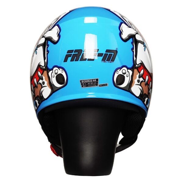 FREEM FR-205 YARIM ÇOCUK KASKI DOG BLUE