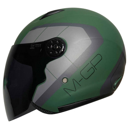 FREEM FR-601 YARIM KASK SİYAH CAMLI CARGO