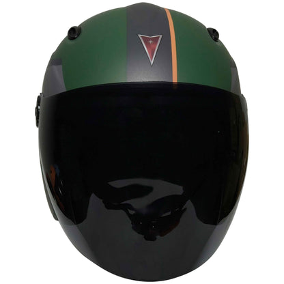 FREEM FR-601 YARIM KASK SİYAH CAMLI CARGO