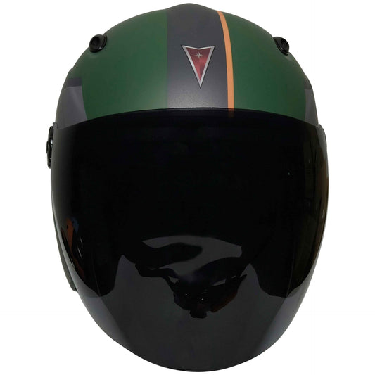 FREEM FR-601 YARIM KASK SİYAH CAMLI CARGO