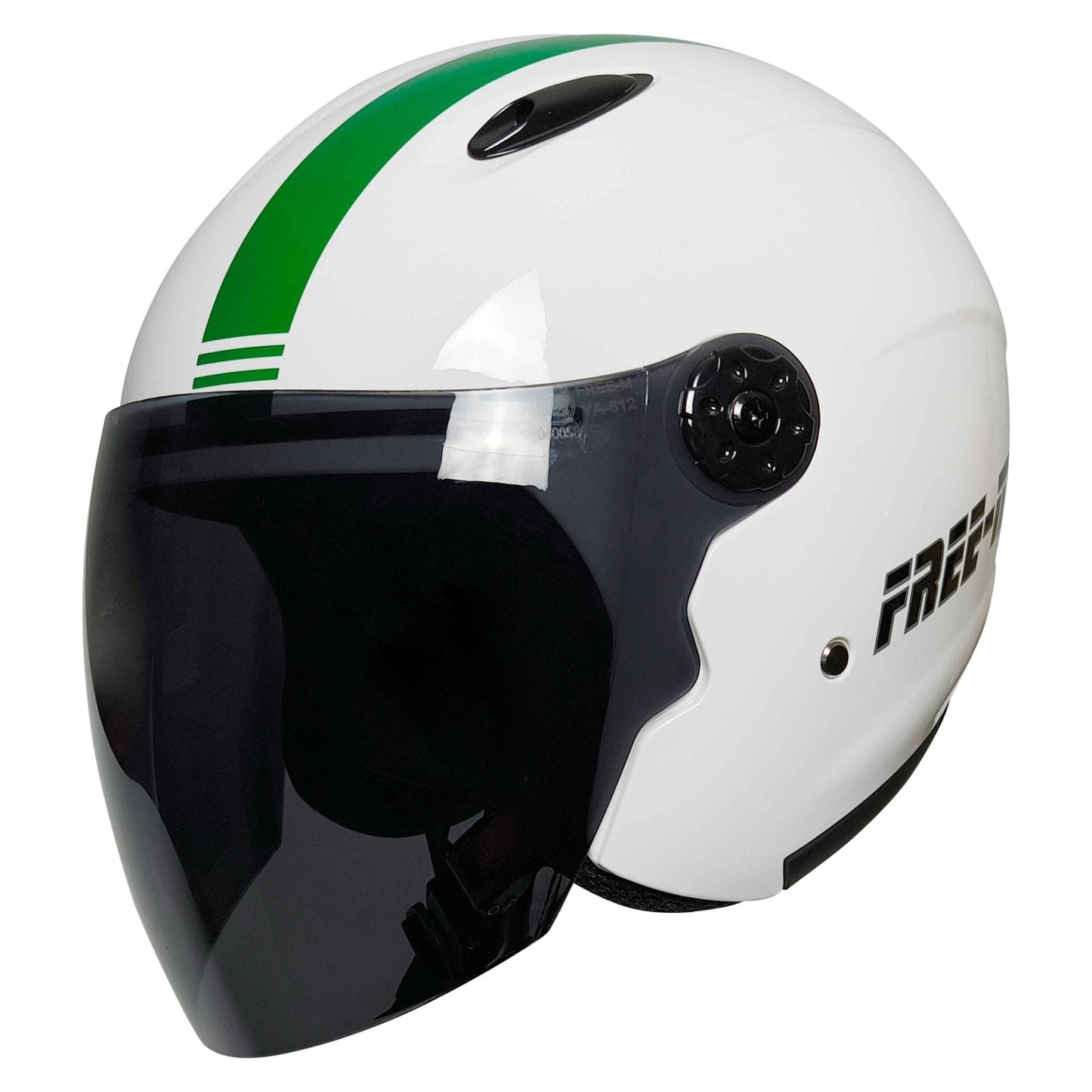 FREEM FR-601 YARIM KASK SİYAH CAMLI İTALYAN