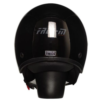 FREEM FR-612 YARIM KASK GÜNEŞ VİZÖRLÜ BLACK
