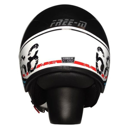 FREEM FR-612 YARIM KASK GÜNEŞ VİZÖRLÜ RETRO