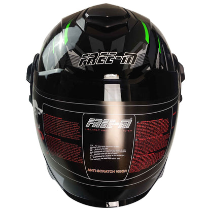 FREEM FR-665 YARIM KASK GÜNEŞ VİZÖRLÜ GREEN