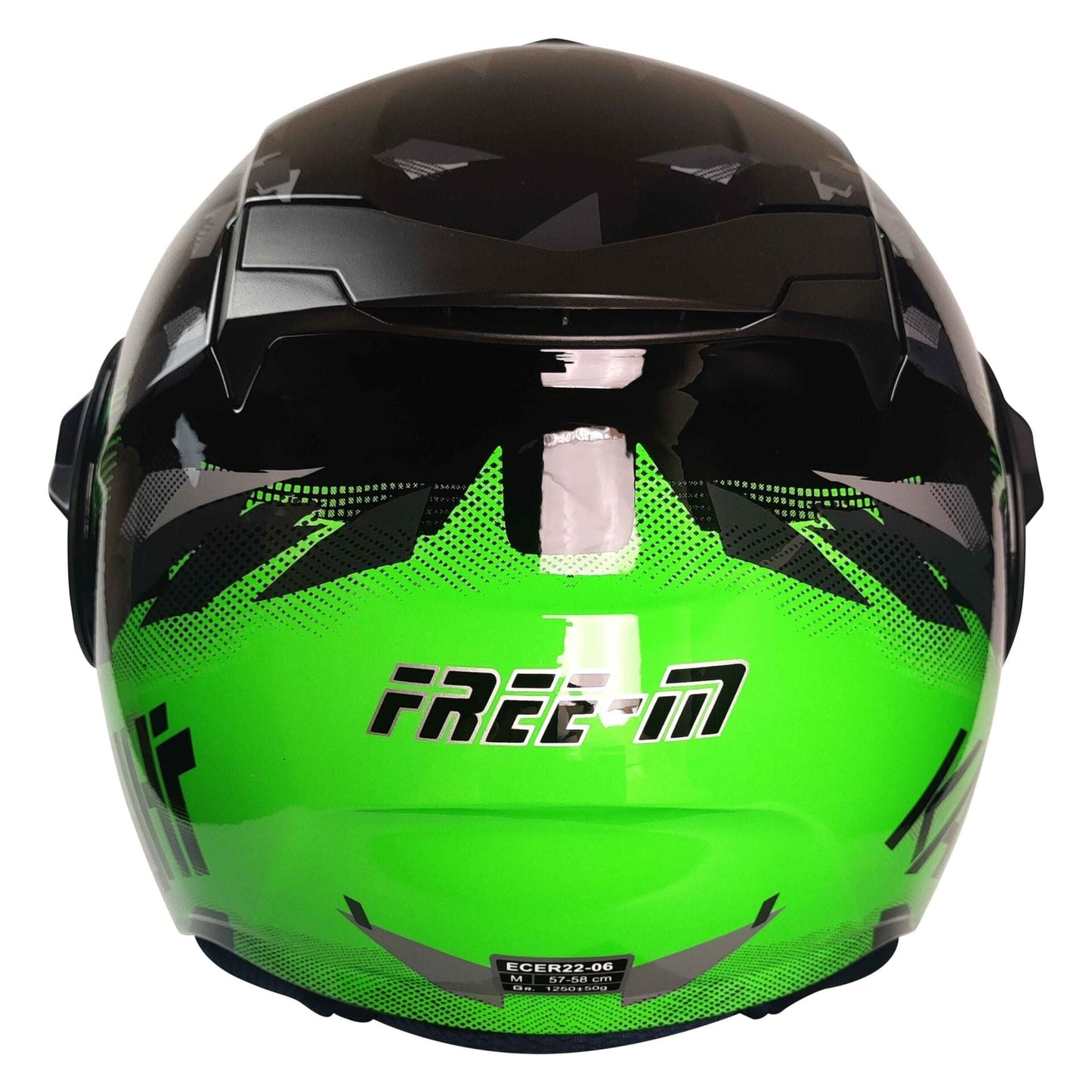FREEM FR-665 YARIM KASK GÜNEŞ VİZÖRLÜ GREEN