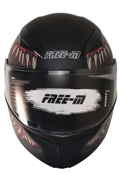 FREEM FR-965 ÇENE AÇILIR KASK GÜNEŞ VİZÖRLÜ SWAMP