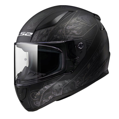 LS2 Rapid 2 Crypt Kapalı Kask (Mat Siyah)
