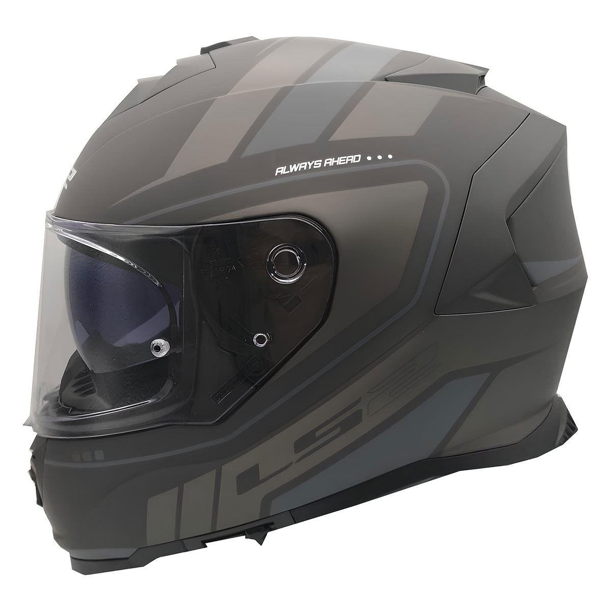 LS2 Storm 2 Fist Kapalı Kask (Mat Siyah)