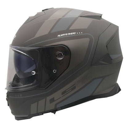LS2 Storm 2 Fist Kapalı Kask (Mat Siyah)