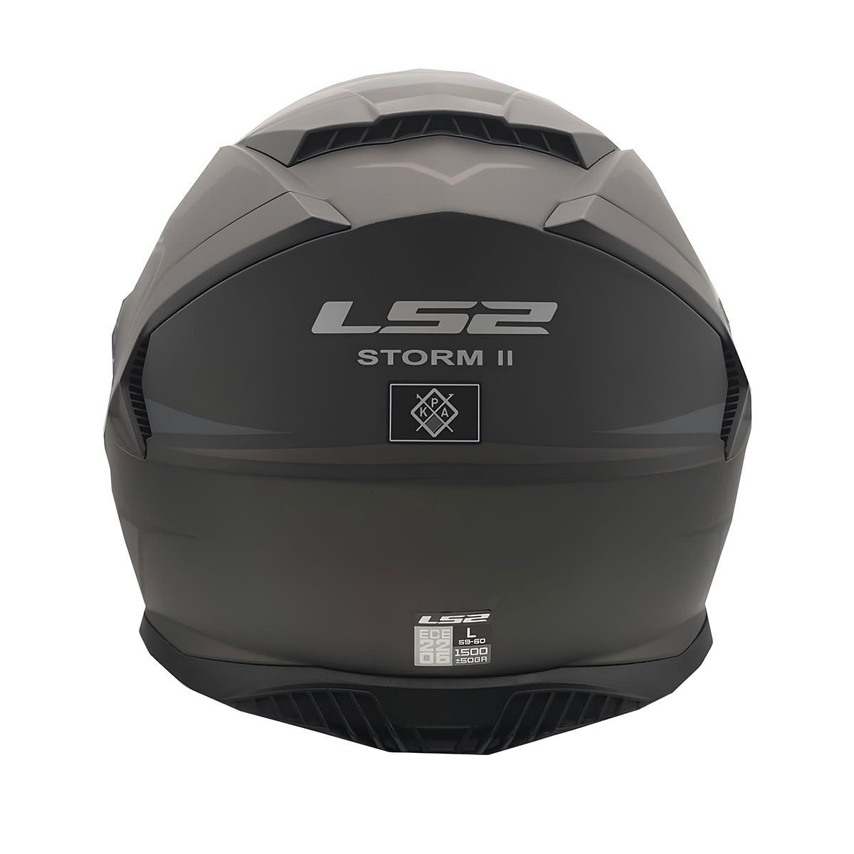 LS2 Storm 2 Fist Kapalı Kask (Mat Siyah)