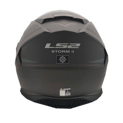 LS2 Storm 2 Fist Kapalı Kask (Mat Siyah)