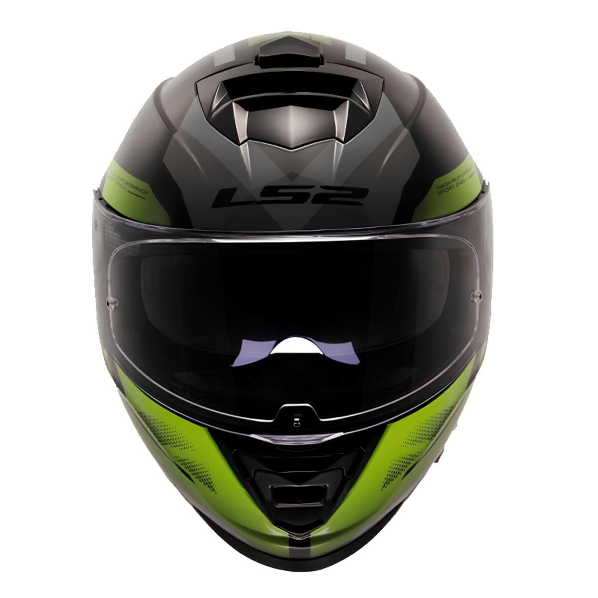 LS2 Storm 2 Kronos Kapalı Kask (Sarı-Gri)
