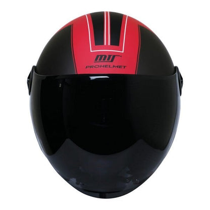 MTS FX-101 YARIM KASK DESİGN RED