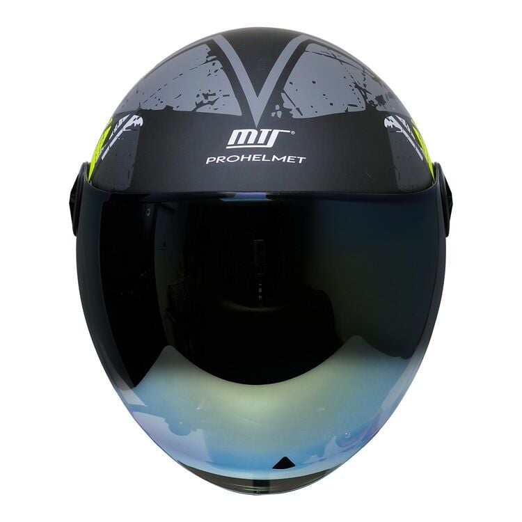 MTS FX-101 YARIM KASK NEON CAMO