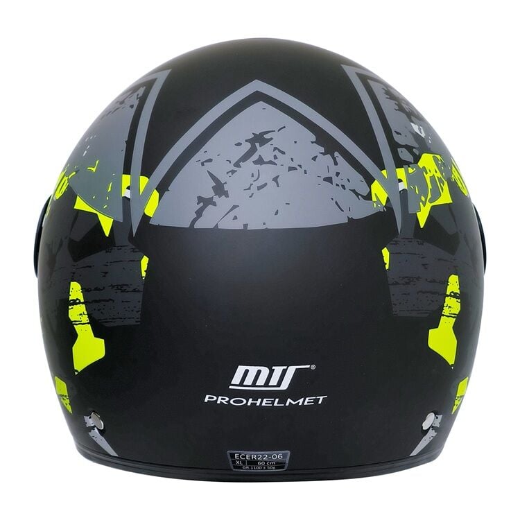 MTS FX-101 YARIM KASK NEON CAMO