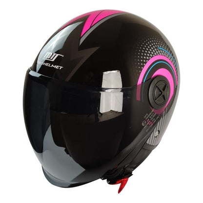 MTS FX-101 YARIM KASK PİNK WOMEN