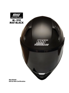 MTS M-910 FULL FACE KASK GÜNEŞ VİZÖRLÜ MAT BLACK