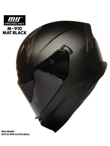MTS M-910 FULL FACE KASK GÜNEŞ VİZÖRLÜ MAT BLACK