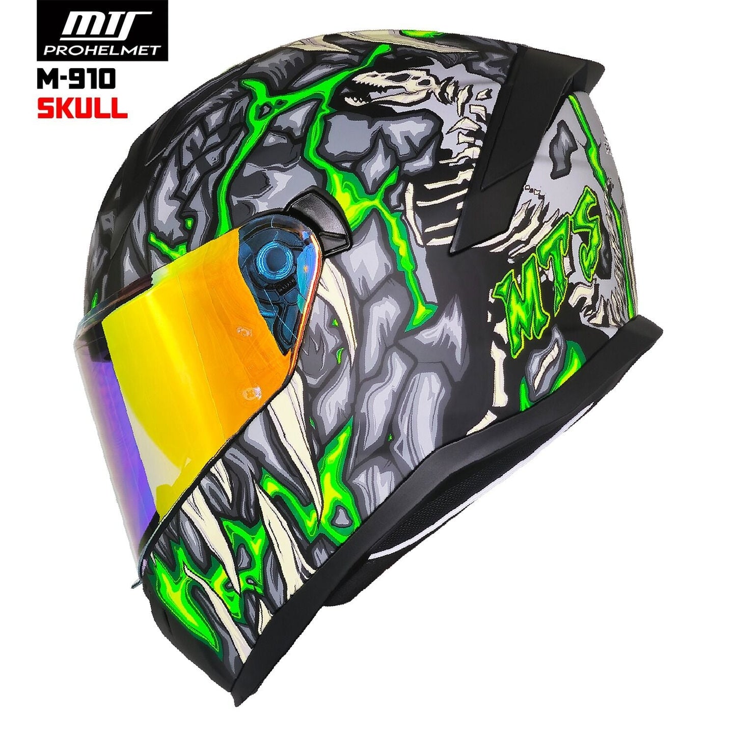 MTS M-910 FULL FACE KASK GÜNEŞ VİZÖRLÜ SKULL