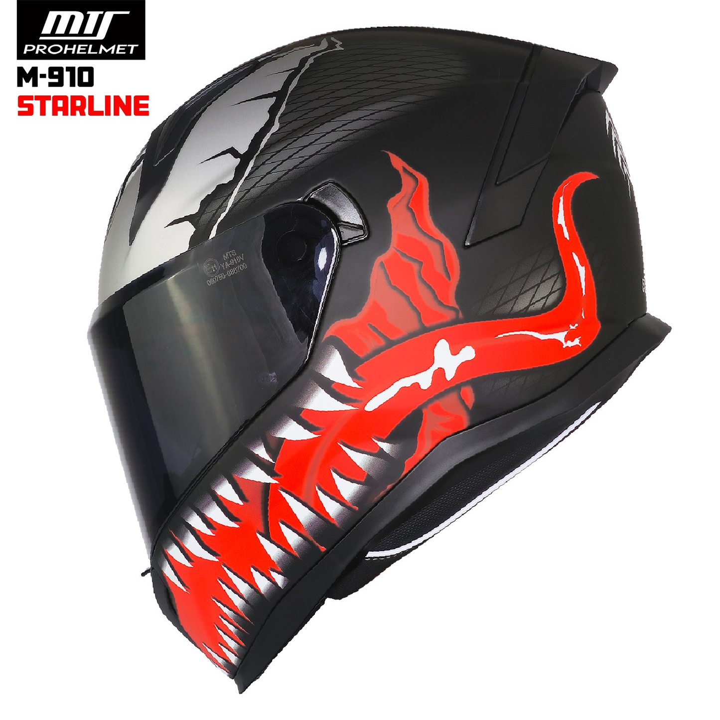 MTS M-910 FULL FACE KASK GÜNEŞ VİZÖRLÜ STARLİNE