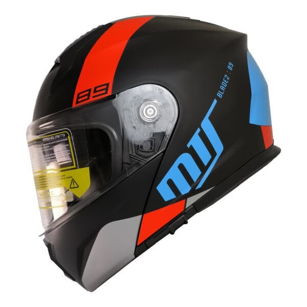MTS M-966 ÇENE AÇILIR KASK GÜNEŞ VİZÖRLÜ WX89