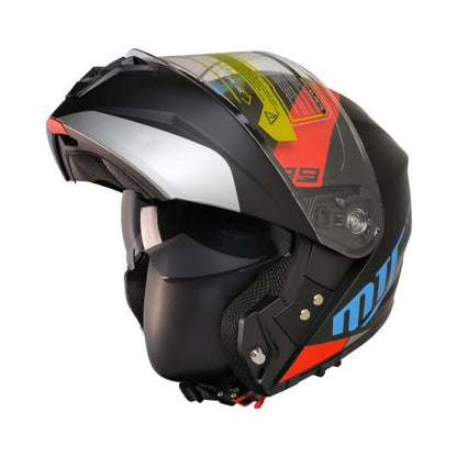 MTS M-966 ÇENE AÇILIR KASK GÜNEŞ VİZÖRLÜ WX89