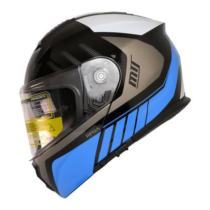 MTS M-966 ÇENE AÇILIR KASK GÜNEŞ VİZÖRLÜ WX91