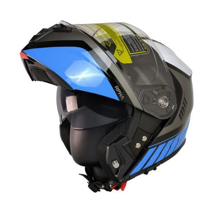 MTS M-966 ÇENE AÇILIR KASK GÜNEŞ VİZÖRLÜ WX91