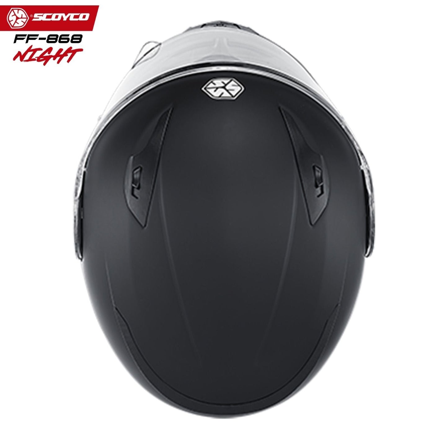Scoyco 868 Night Motosiklet Kaskı