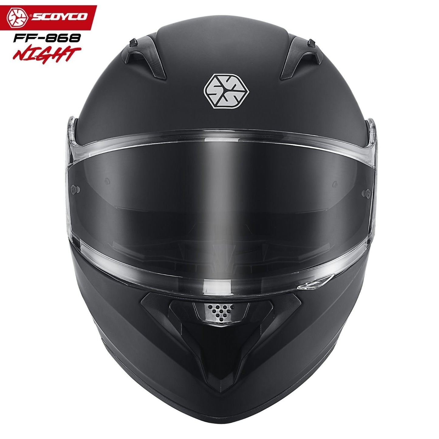 Scoyco 868 Night Motosiklet Kaskı
