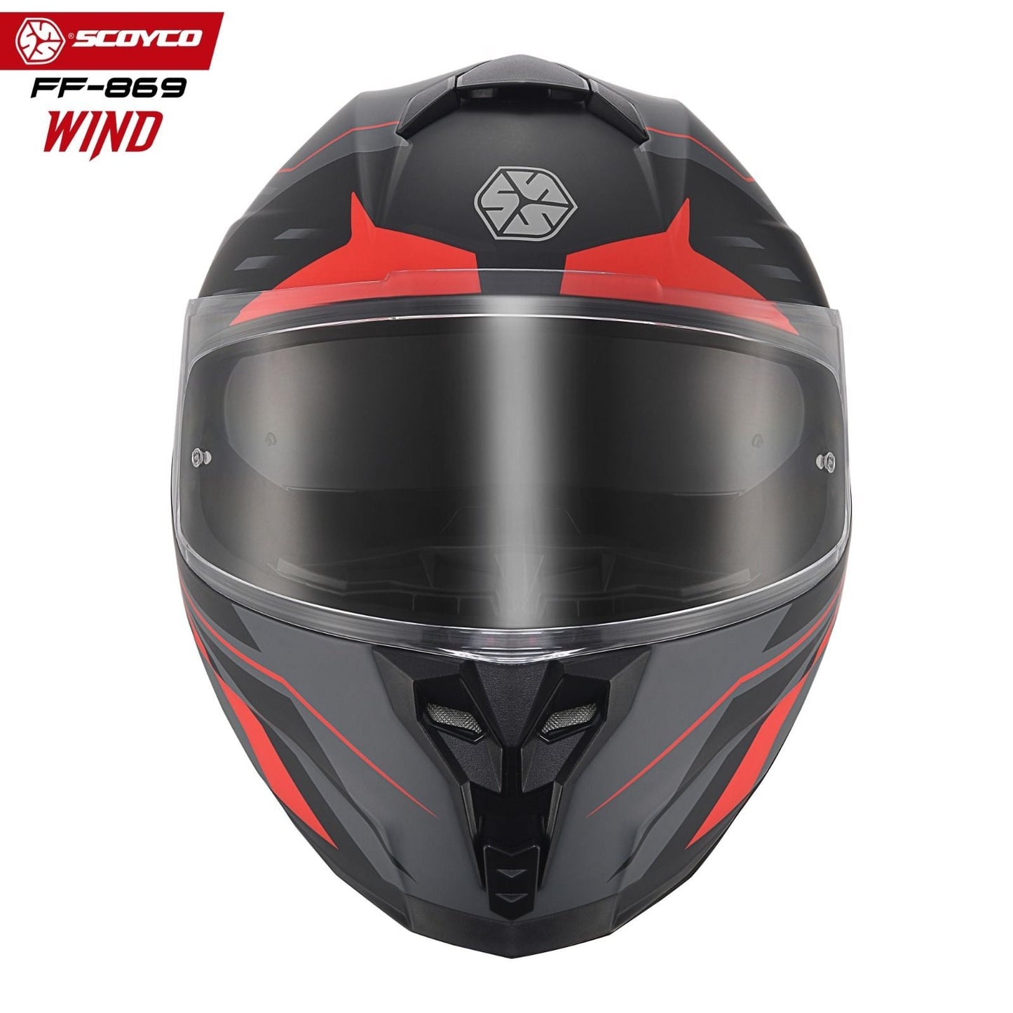 Scoyco Motosiklet Kaskı 869 Wind Tam Kapalı